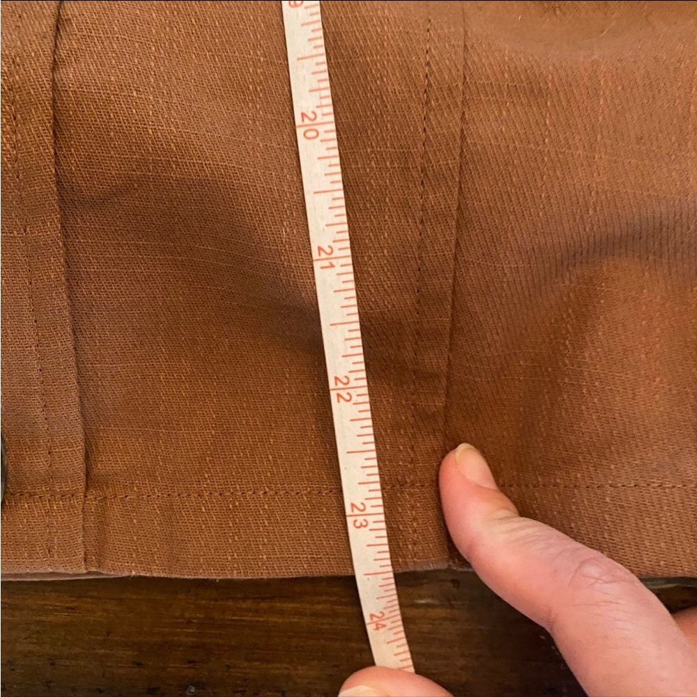 Lulu’s Strapless Brown Dress with Rattan Belt Soze XS - Picture 12 of 12